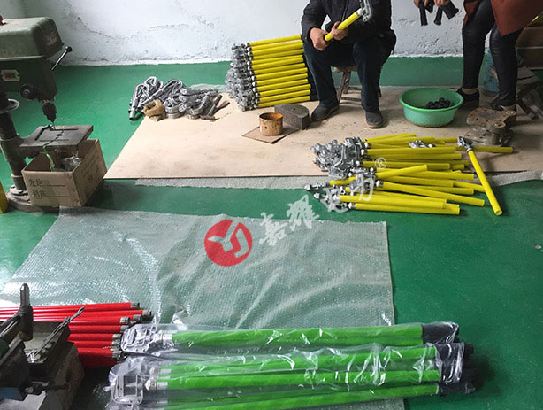 接地棒組裝車間