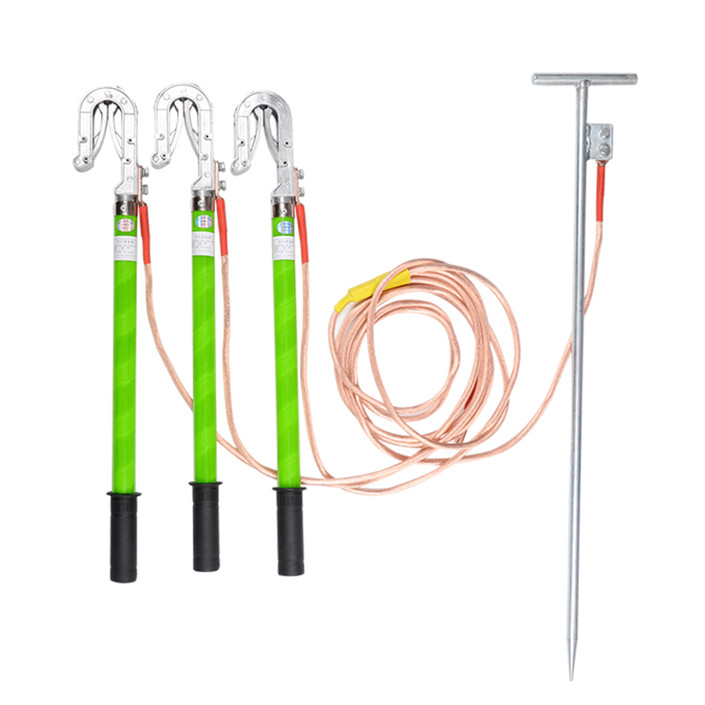 三相四線雙簧式接地棒