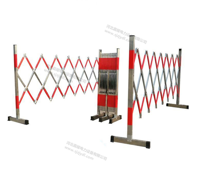 不銹鋼片狀安全圍欄伸縮