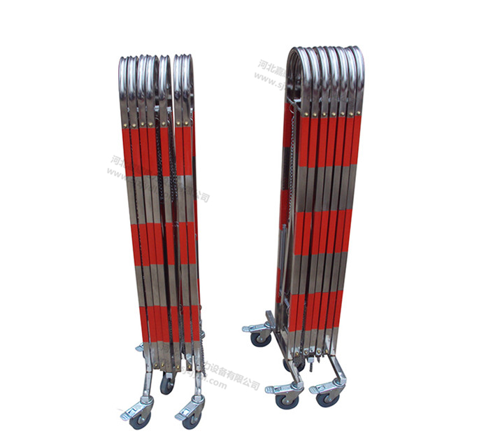 不銹鋼拱門安全伸縮圍欄